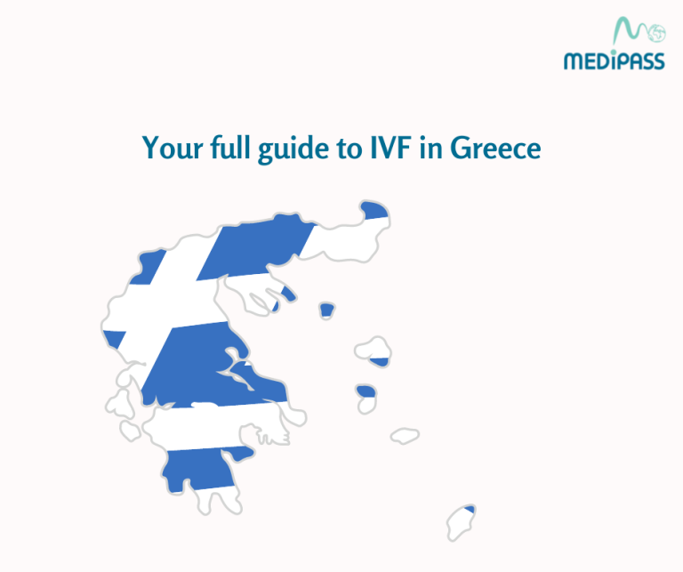 a white and blue map of Greece-MEDIPASS